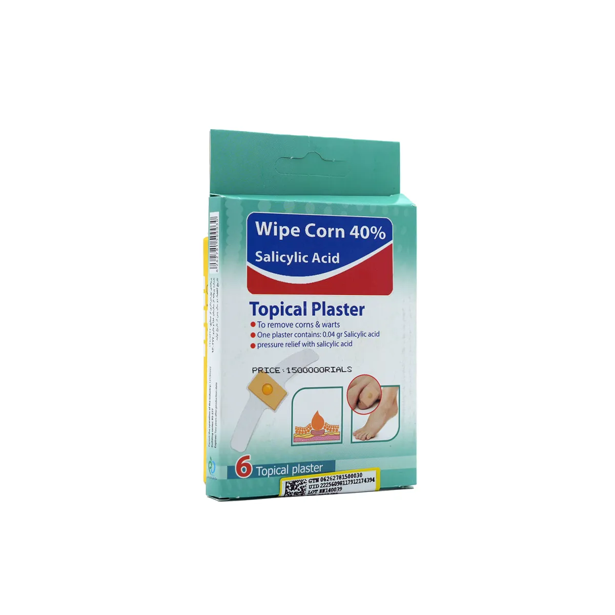 چسب وایپ کورن 40%