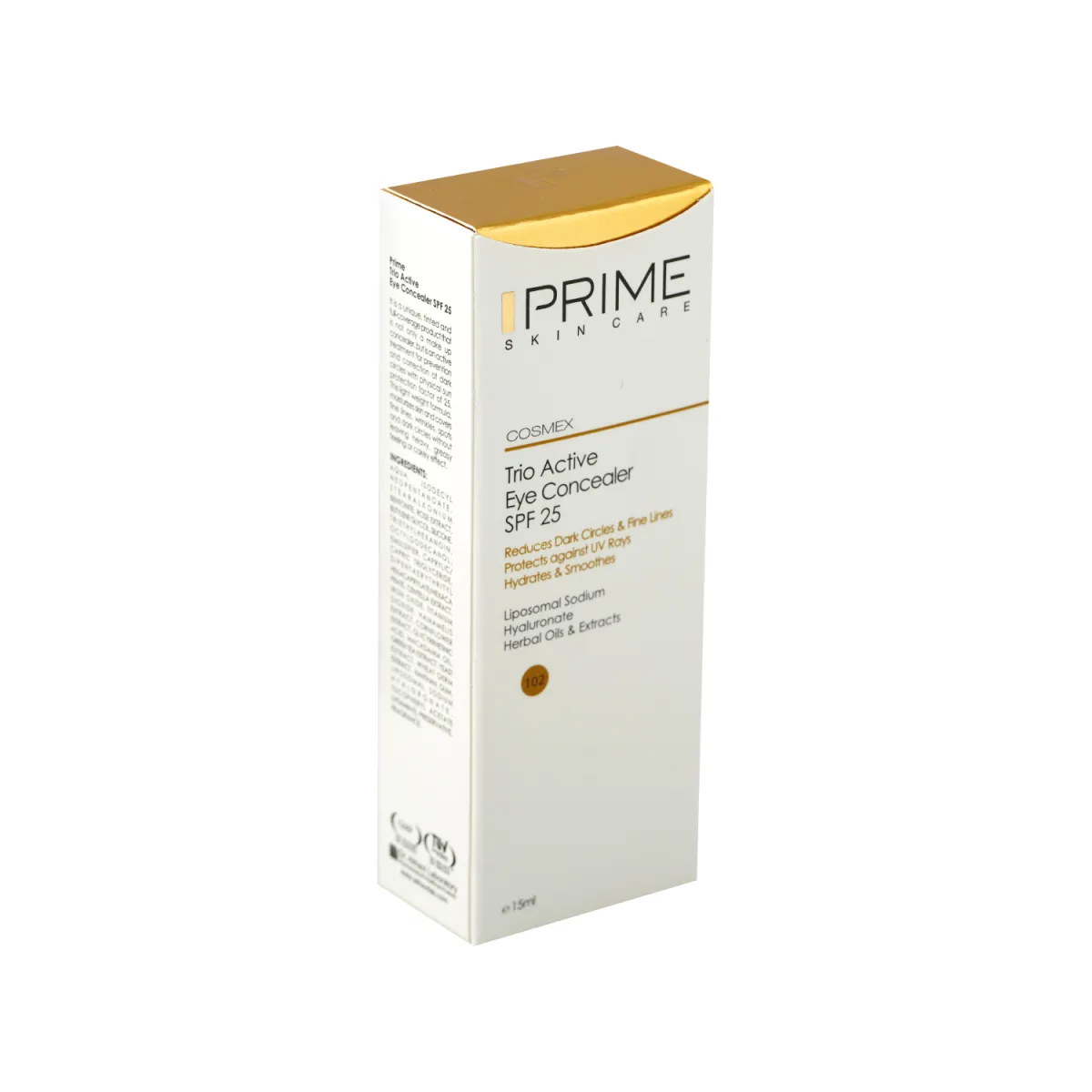کانسیلر SPF25 پرایم مدل Cosmex شماره 102