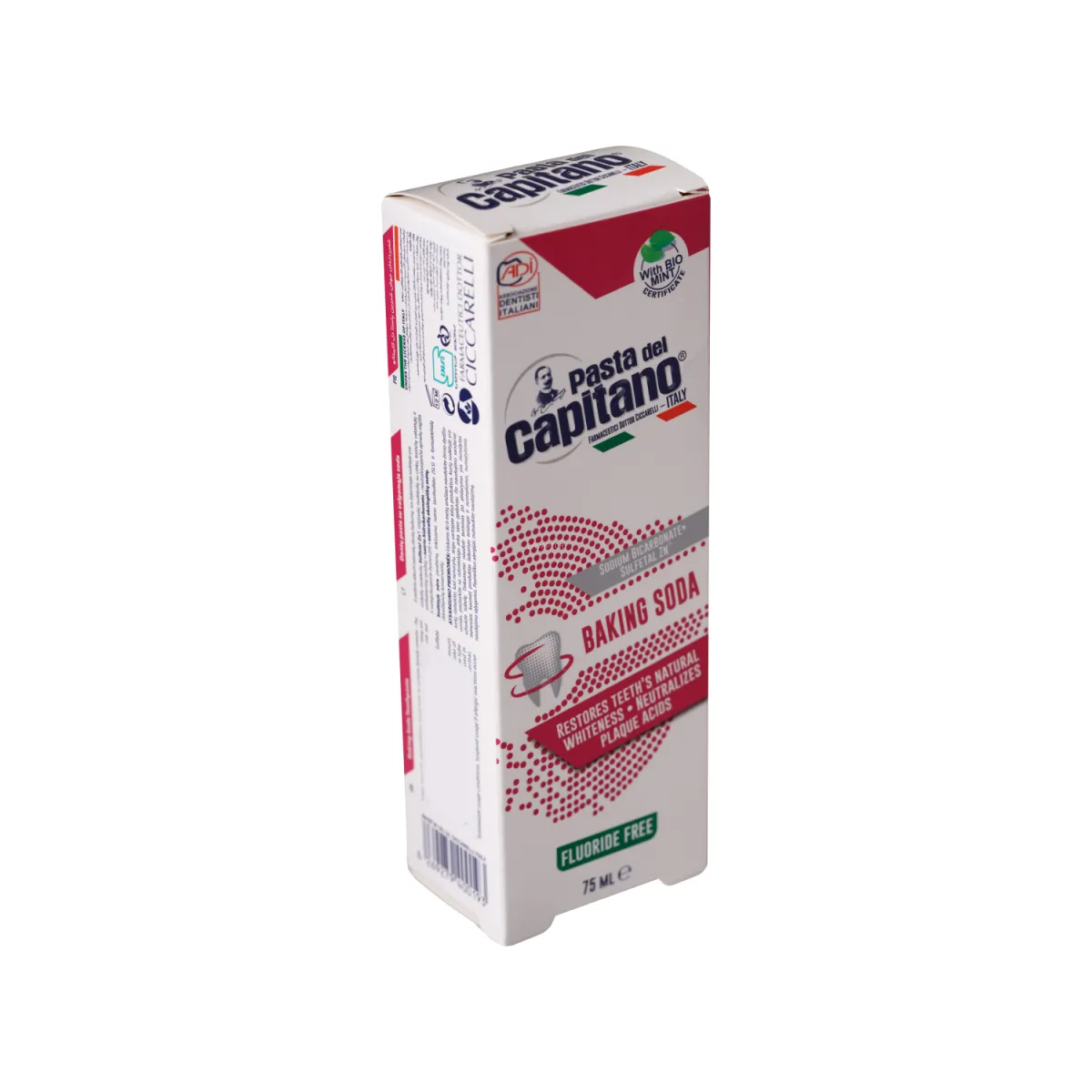 خمیر دندان پاستا دل کاپیتانو حاوی جوش شیرین