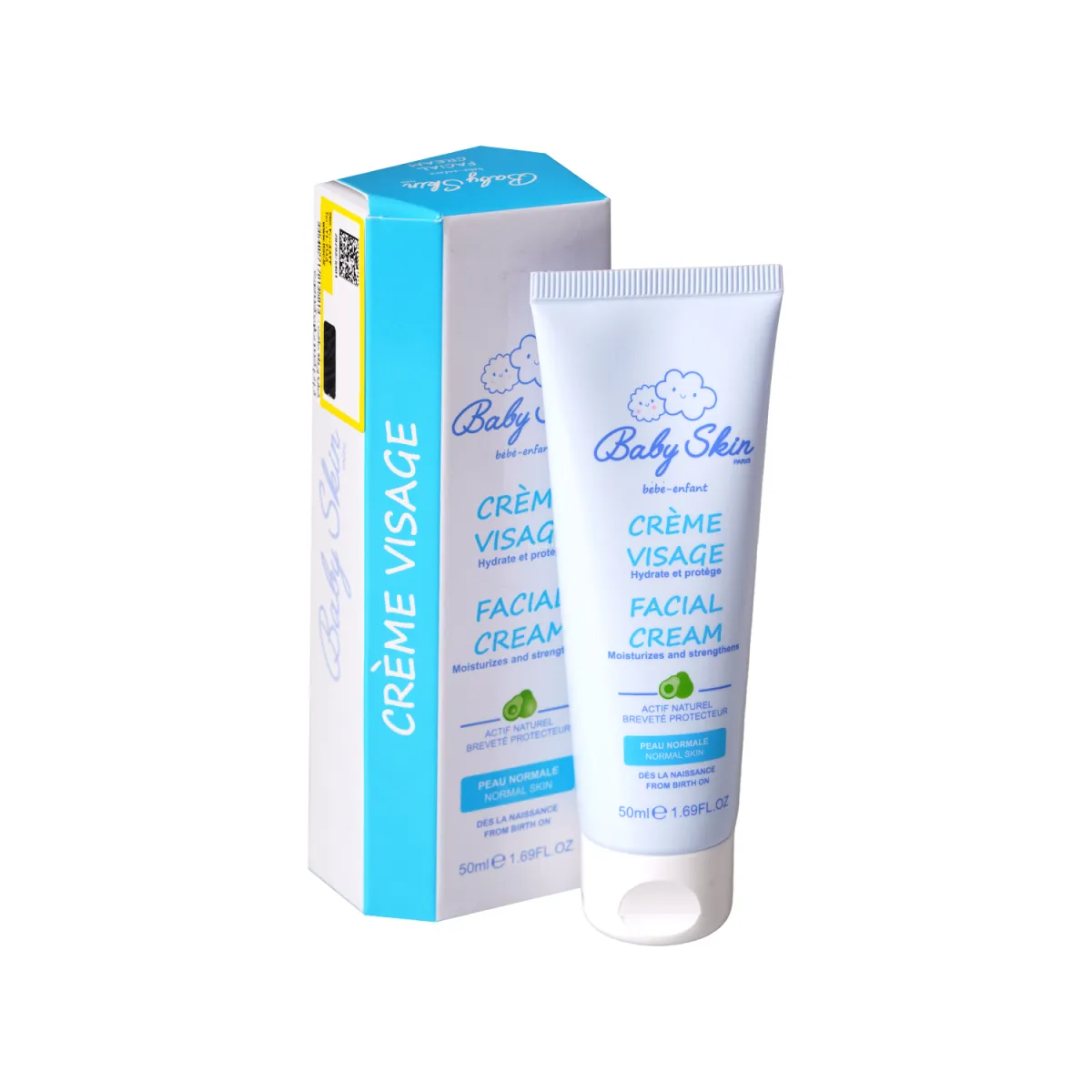 کرم مرطوب کننده بیبی اسکین مدل Facial