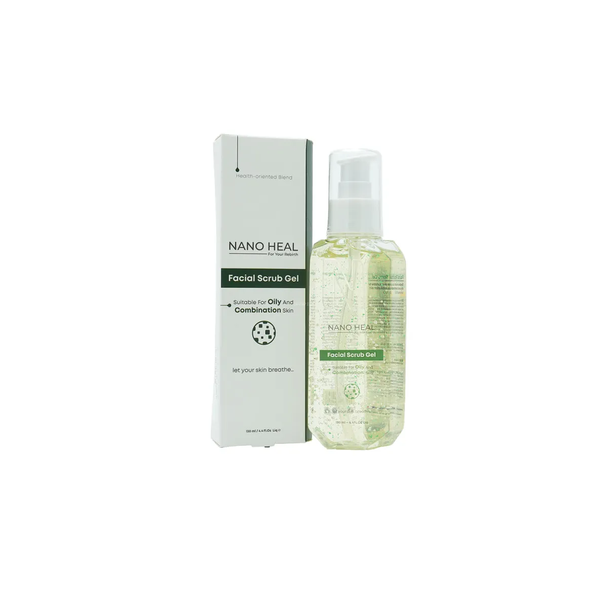 ژل اسکراب نانوهیل مناسب پوست چرب