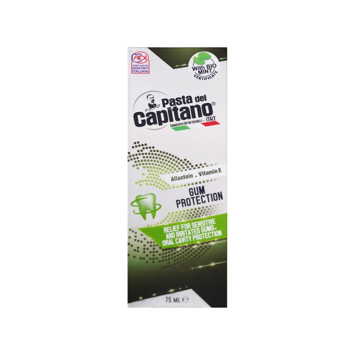 خمیر دندان محافظ لثه پاستا دل کاپیتانو طعم نعنا