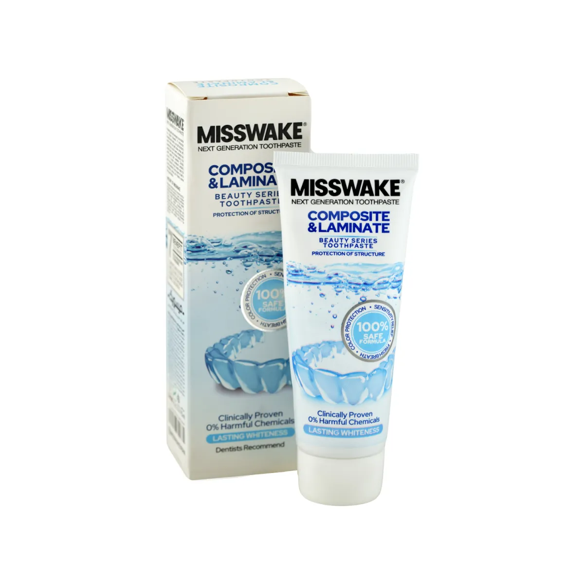 خمیر دندان میسویک مناسب دندان‌ های کامپوزیت و لمینیت شده