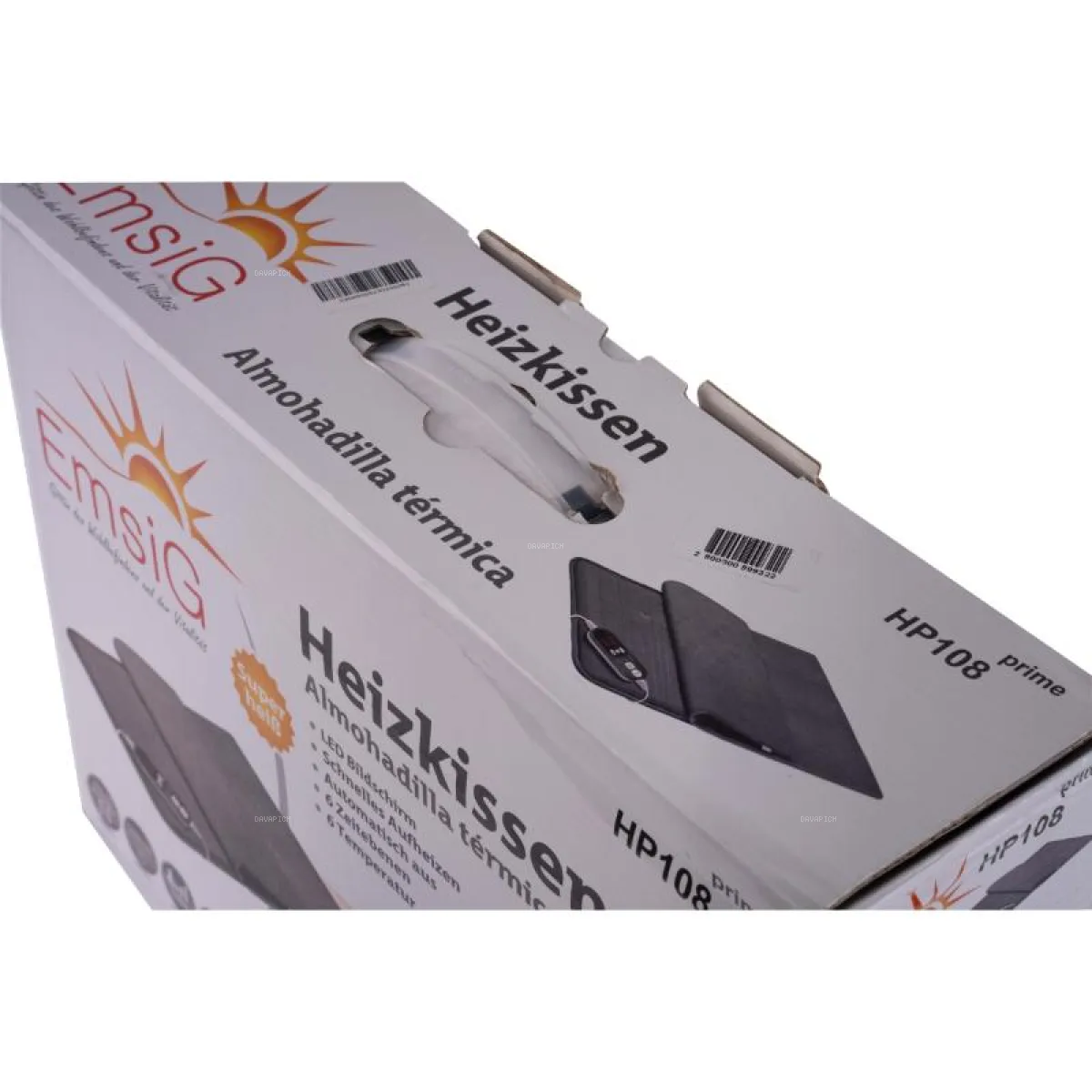 تشک برقی گرمایی امسیگ مدل HP108 رنگ خاکستری