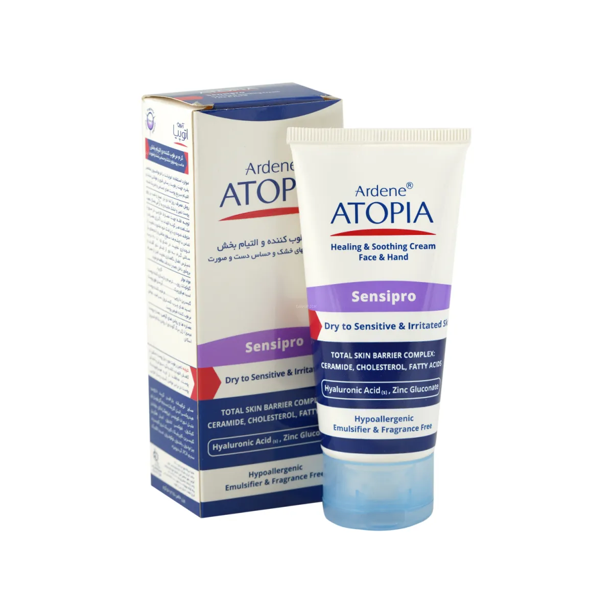 کرم مرطوب کننده آردن سری آتوپیا مناسب پوست خشک و حساس