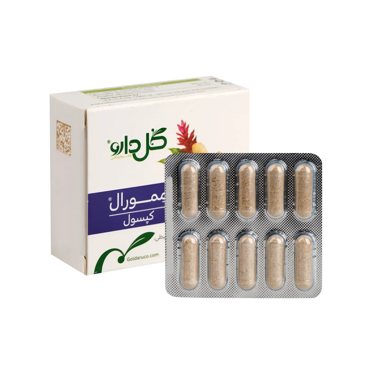 کپسول ممورال گل دارو