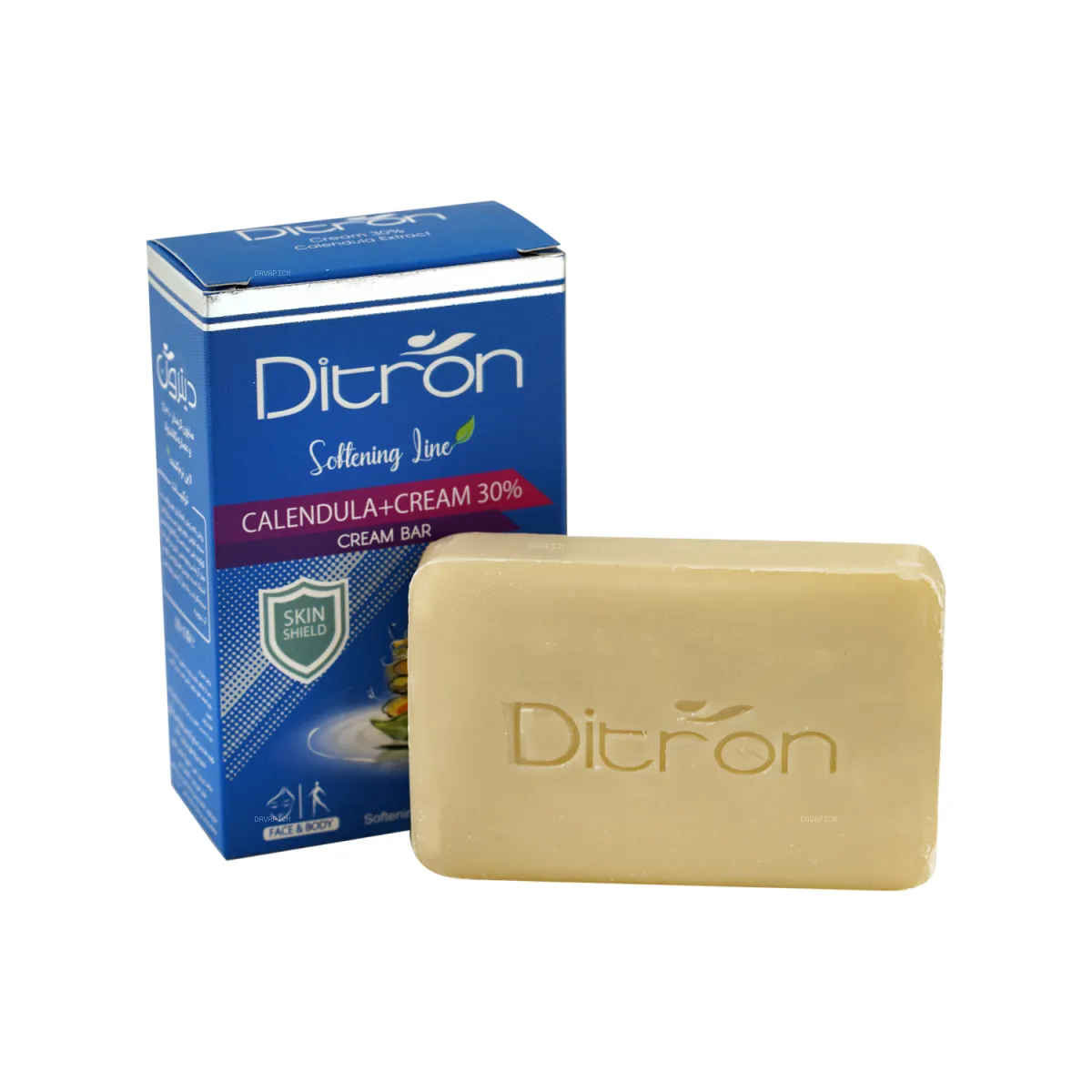 صابون نرم کننده دیترون حاوی عصاره کالاندولا