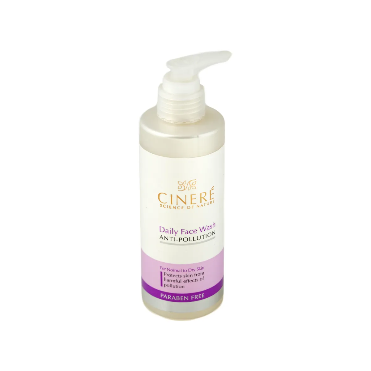 ژل شستشوی صورت روزانه سینره مناسب پوست معمولی تا خشک