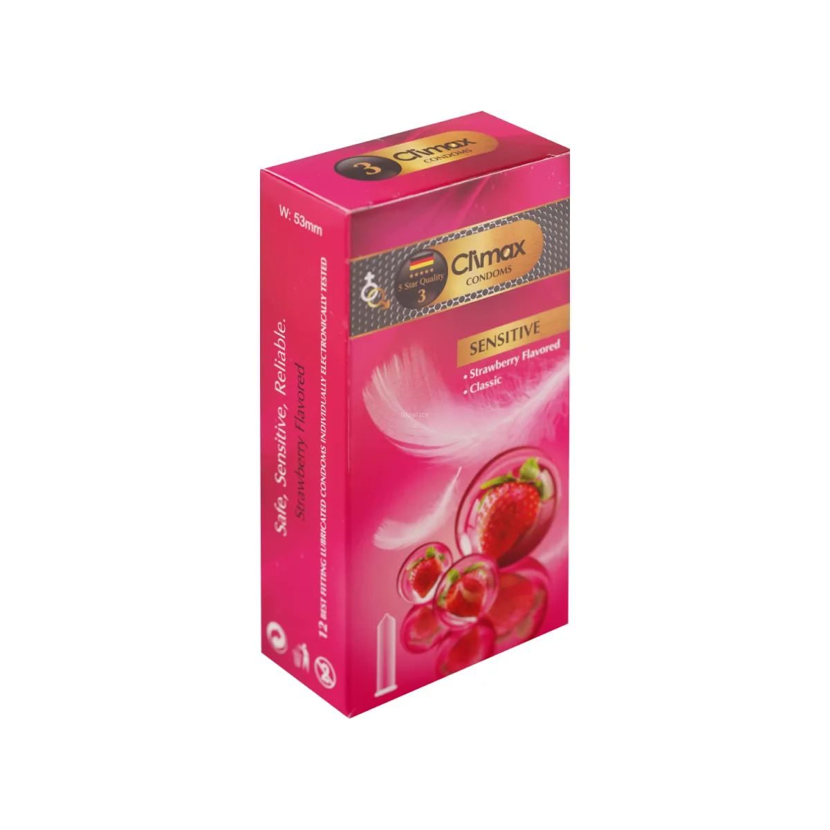 کاندوم کلاسیک کلایمکس مدل Sensitive