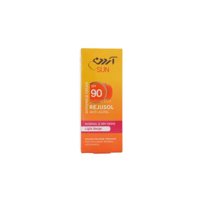 کرم ضد آفتاب SPF90 آردن رنگ بژ روشن مناسب پوست نرمال تا خشک