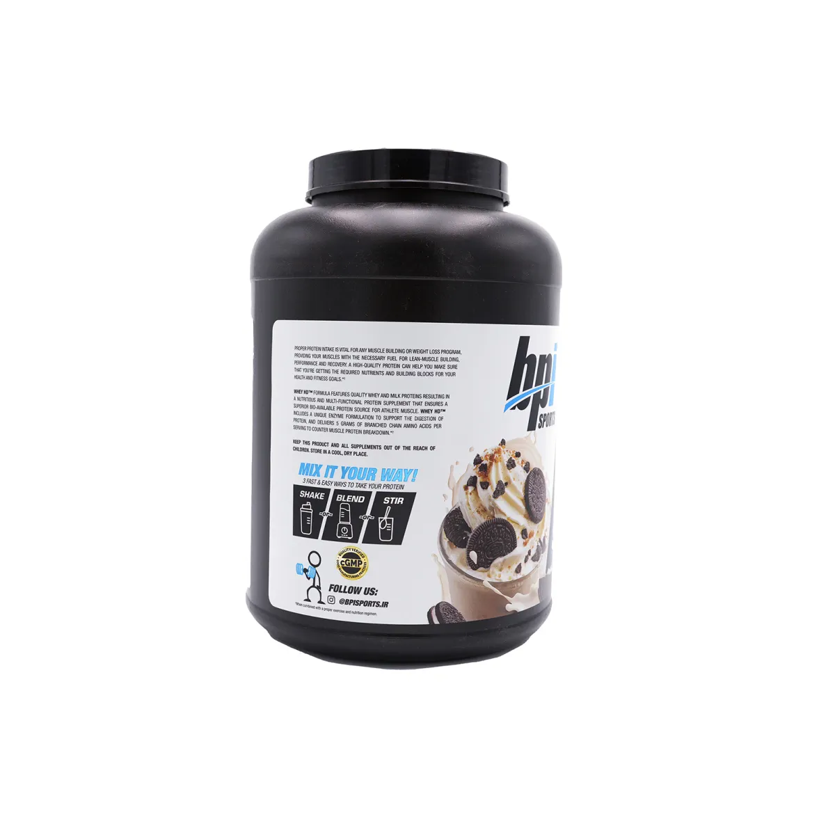 پودر پروتئین وی اچ دی بی پی آی اسپرت طعم شیر نارگیل 1850 گرم
