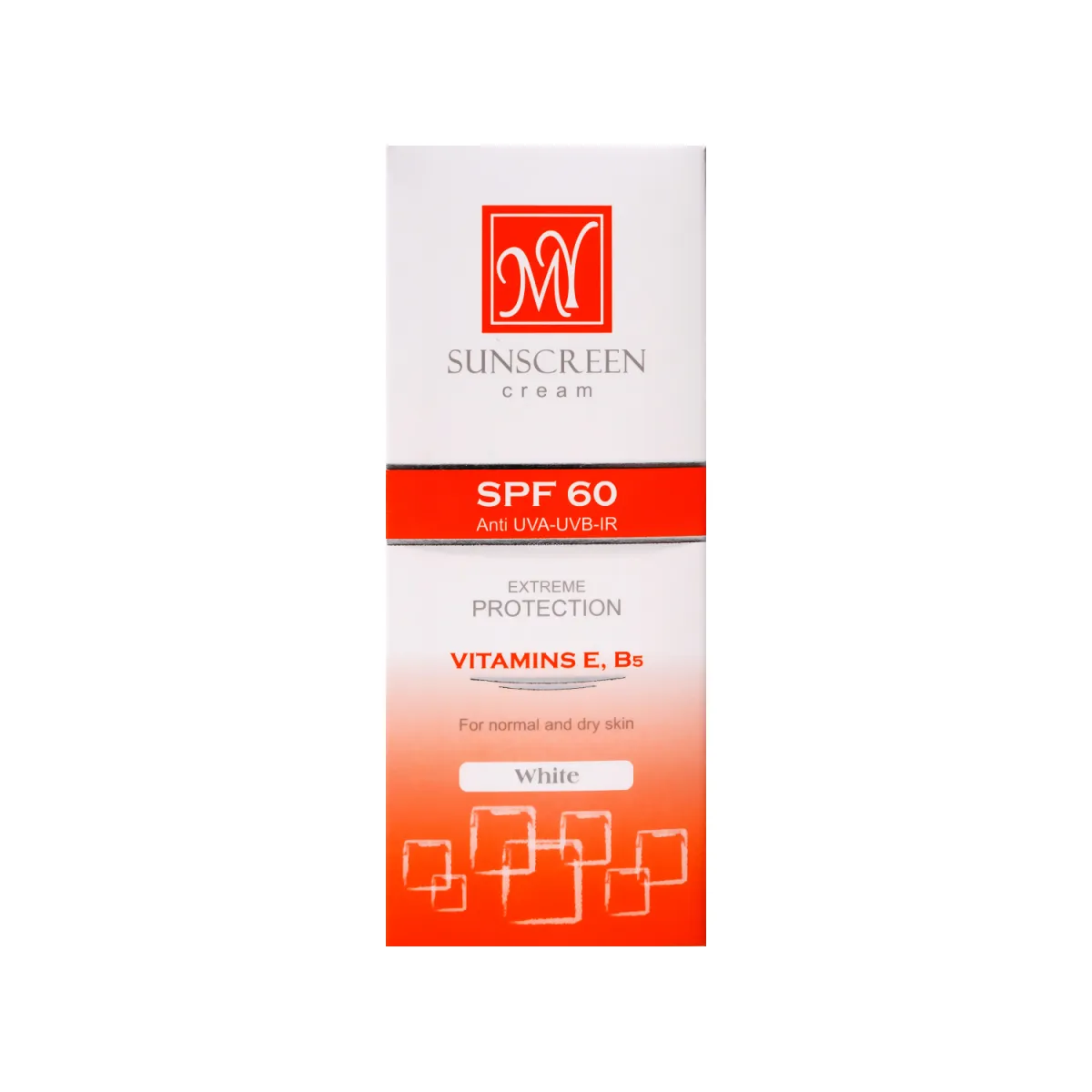 کرم ضد آفتاب SPF60 مای بدون رنگ مناسب پوست معمولی تا خشک