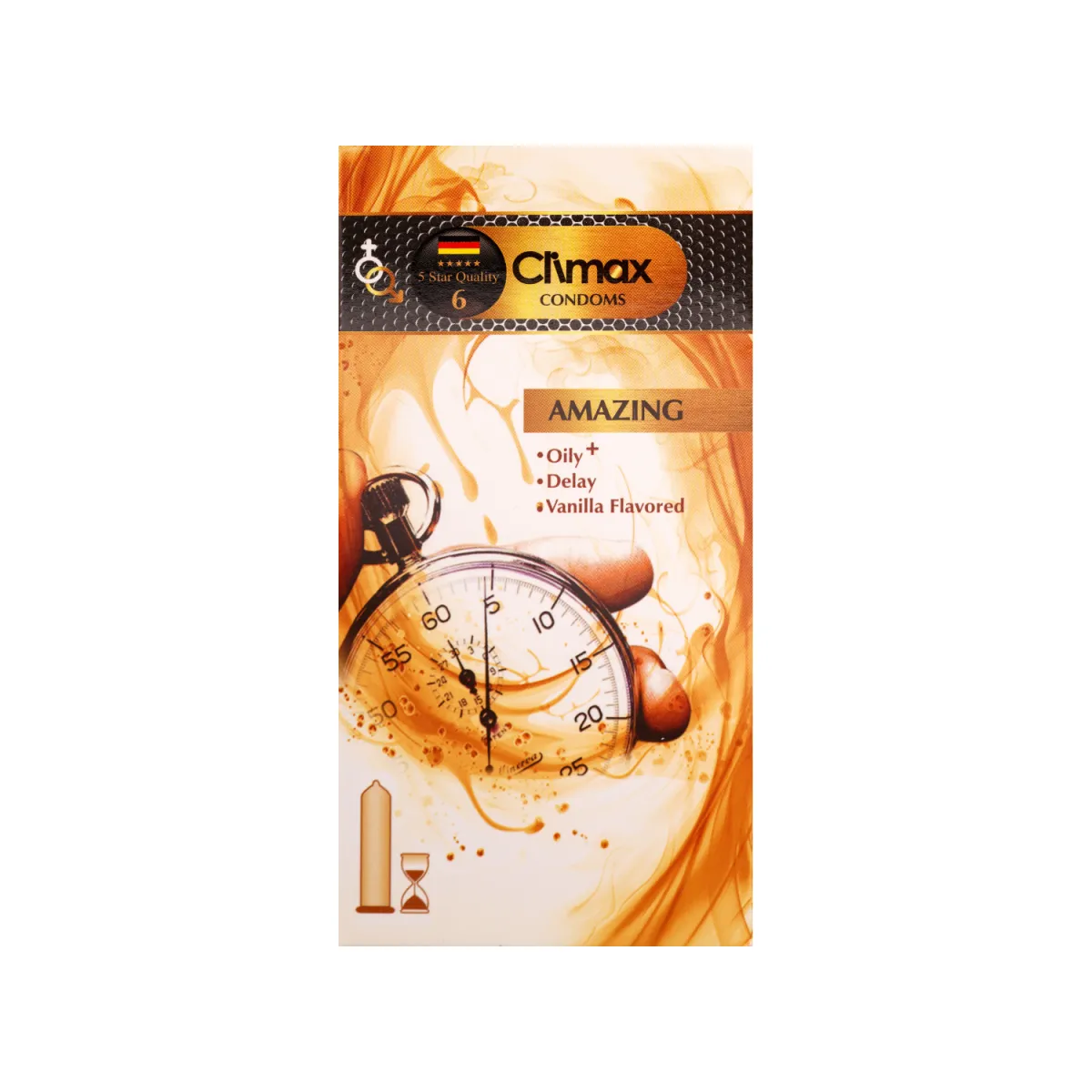 کاندوم تاخیری کلایمکس مدل Amazing بسته 12 عددی