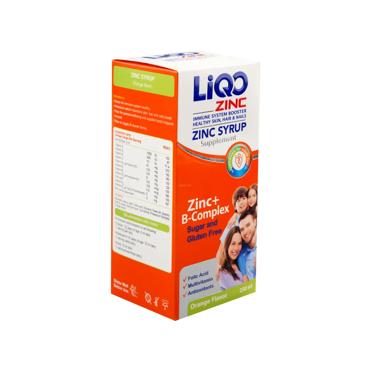 شربت لیکو زینک ابیان فارمد