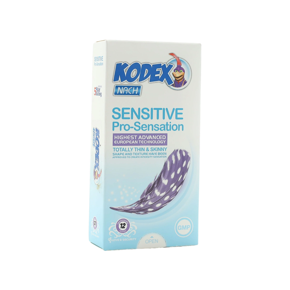 کاندوم ناچ کدکس مدل Sensitive Pro-Sensation بسته 12 عددی