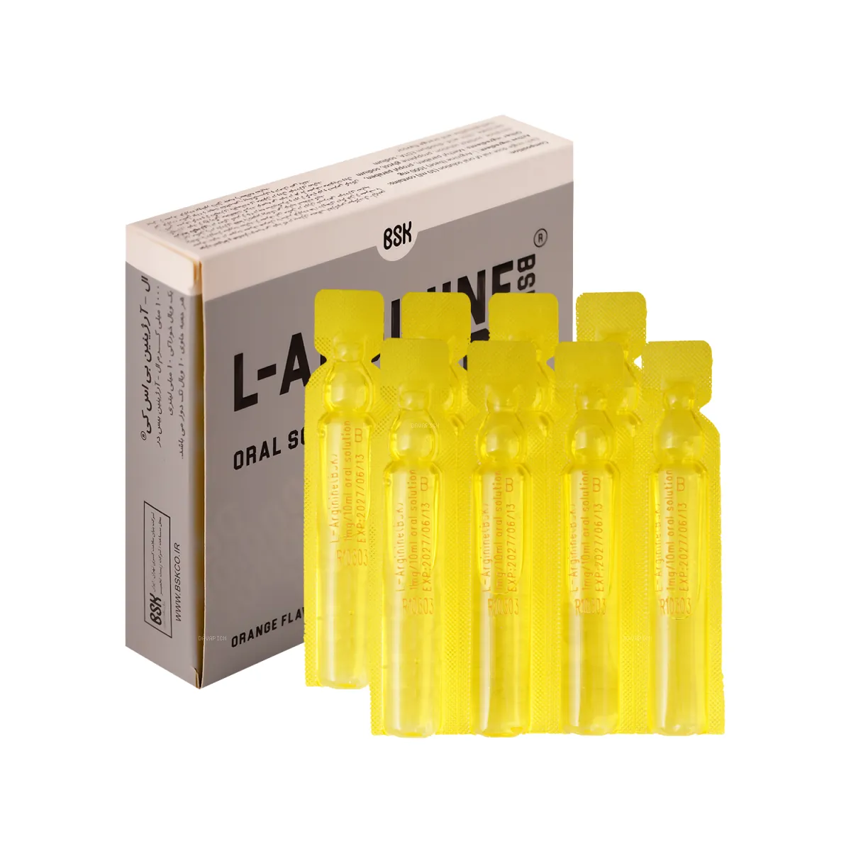 ویال خوراکی ال آرژینین بی اس کی 1000 میلی گرم