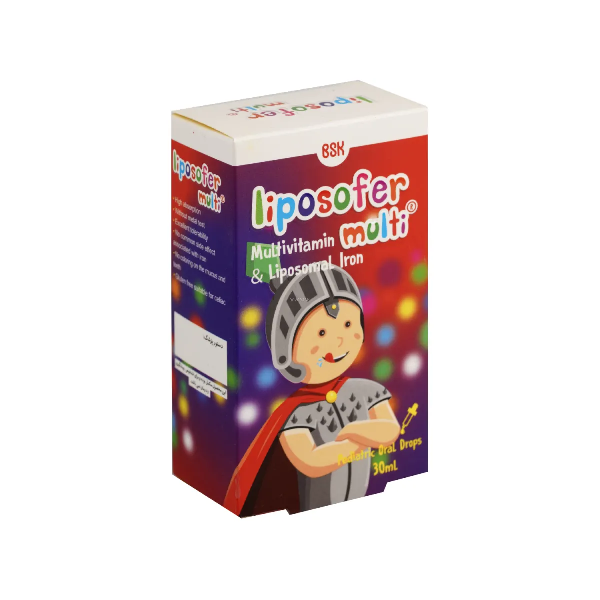 قطره مولتی لیپوزوفر بی اس کی