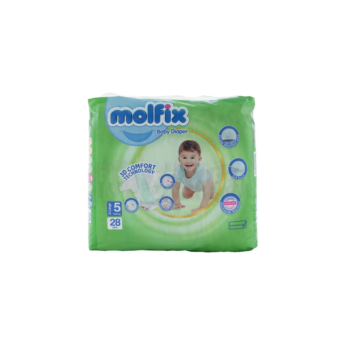 پوشک کامل بچه مولفیکس سایز 5