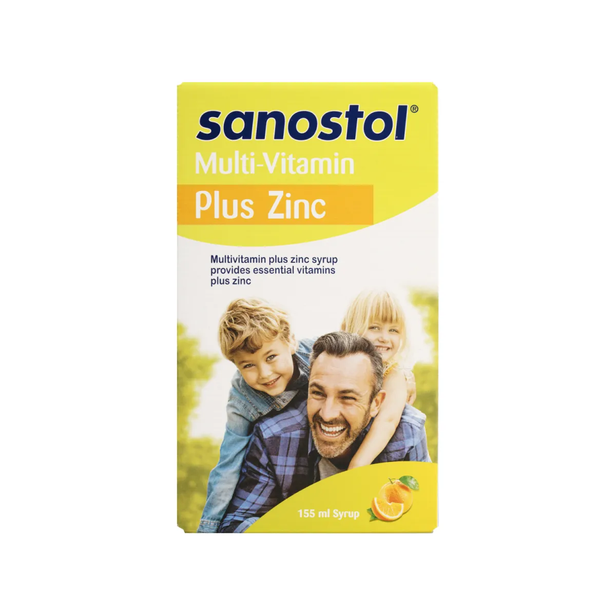 شربت مولتی ویتامین زینک پلاس سانستول