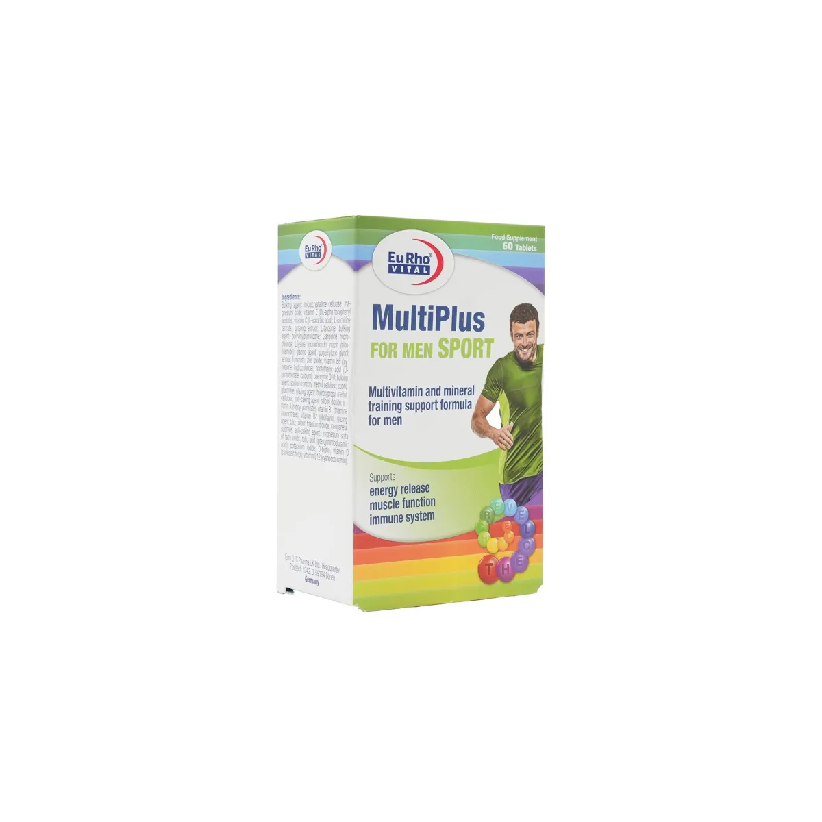 قرص مولتی پلاس فور من اسپرت یوروویتال