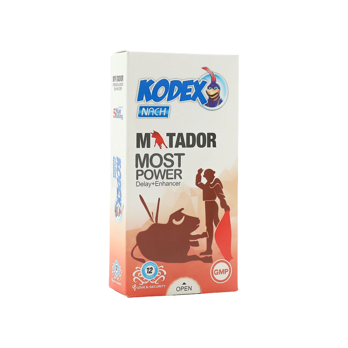 کاندوم ناچ کدکس مدل Matador بسته 12 عددی