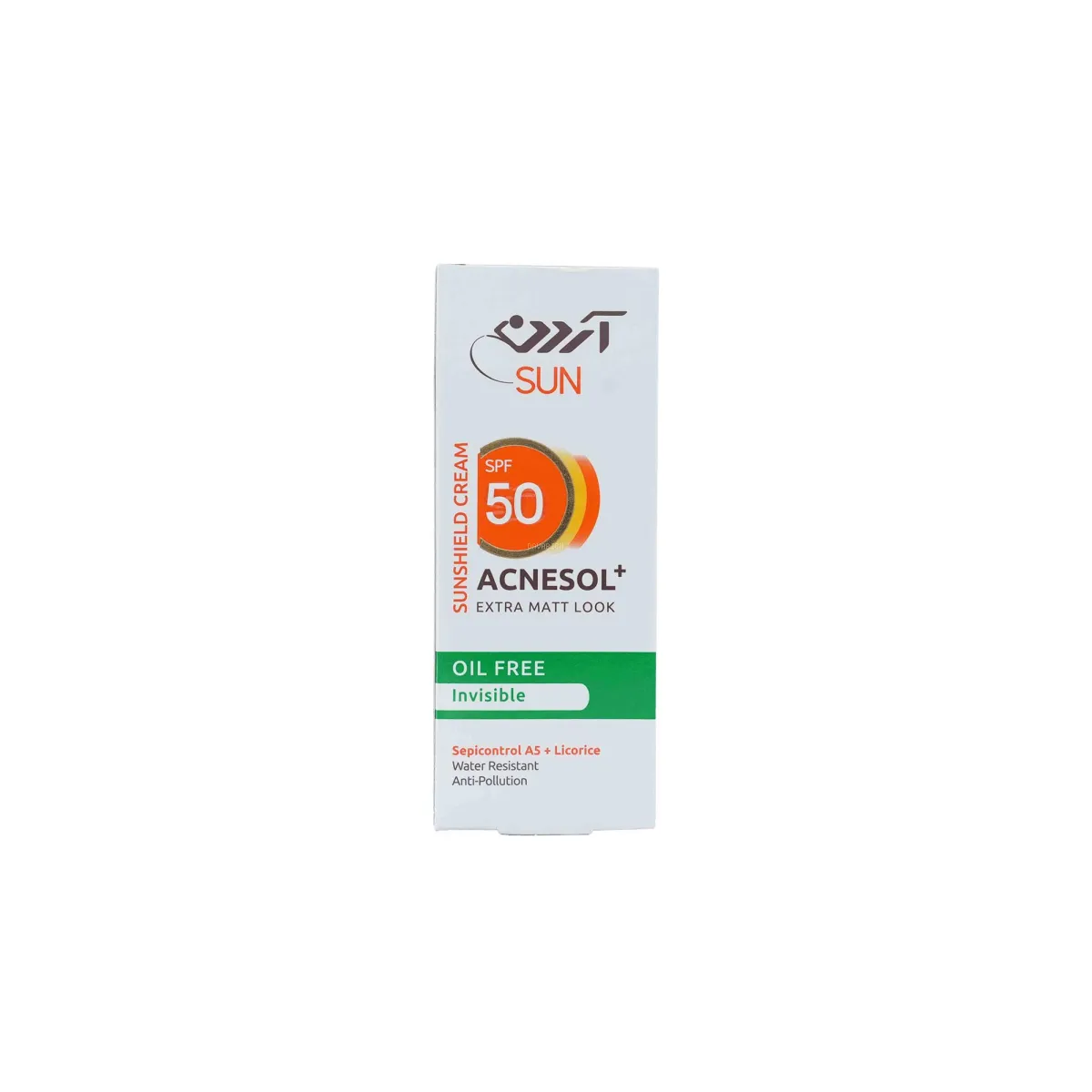 کرم ضد آفتاب SPF50 آردن بدون رنگ مناسب چرب و جوش دار