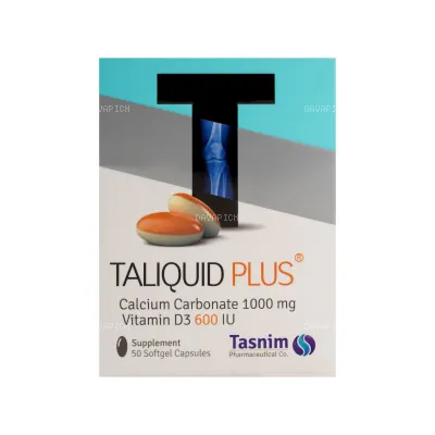 قرص تالیکویید پلاس 1000 میلی گرم