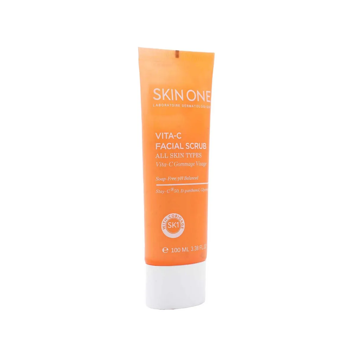 ژل شستشوی صورت لایه‌ بردار اسکین وان مدل Vita-C