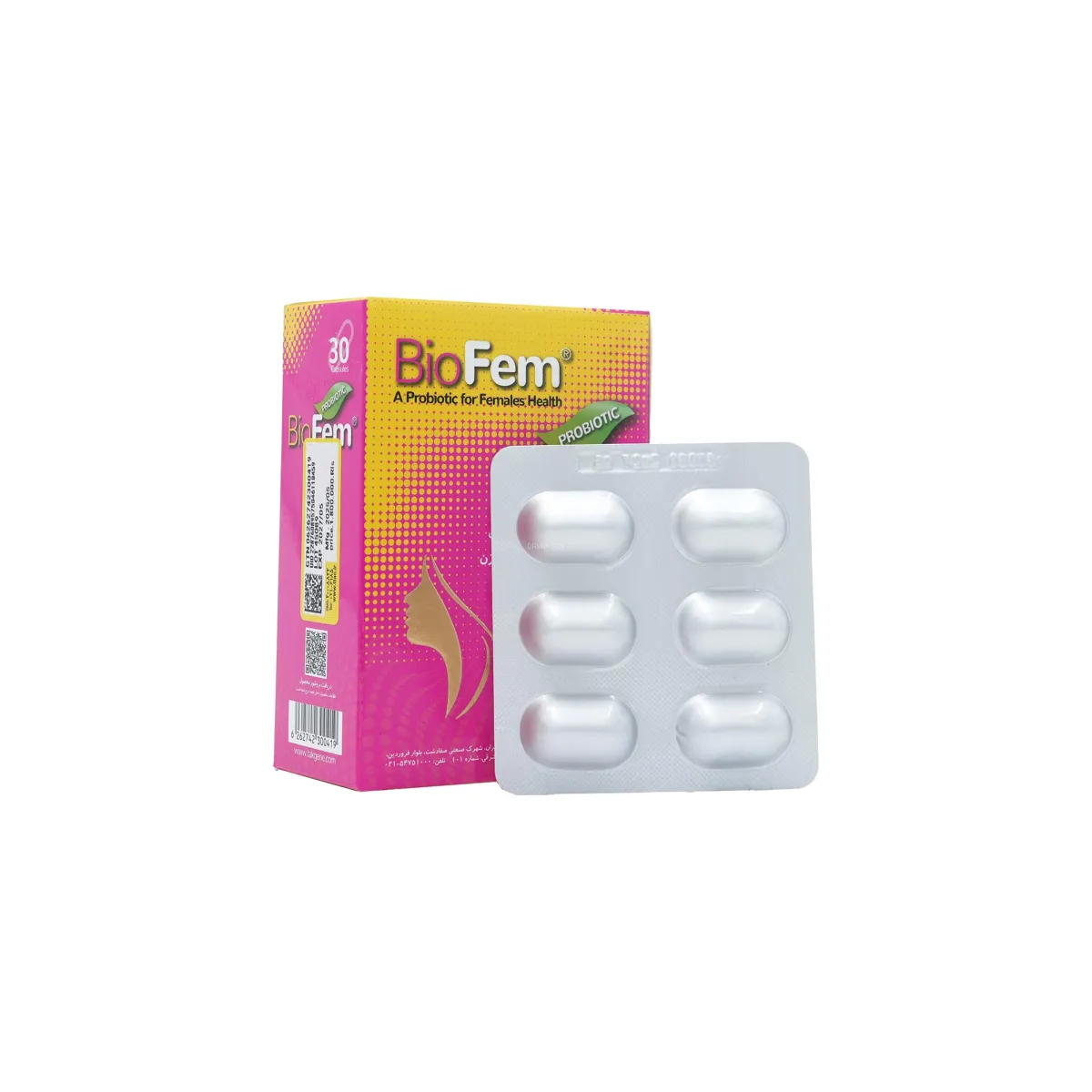 کپسول پروبیوتیک بایوفم تک ژن