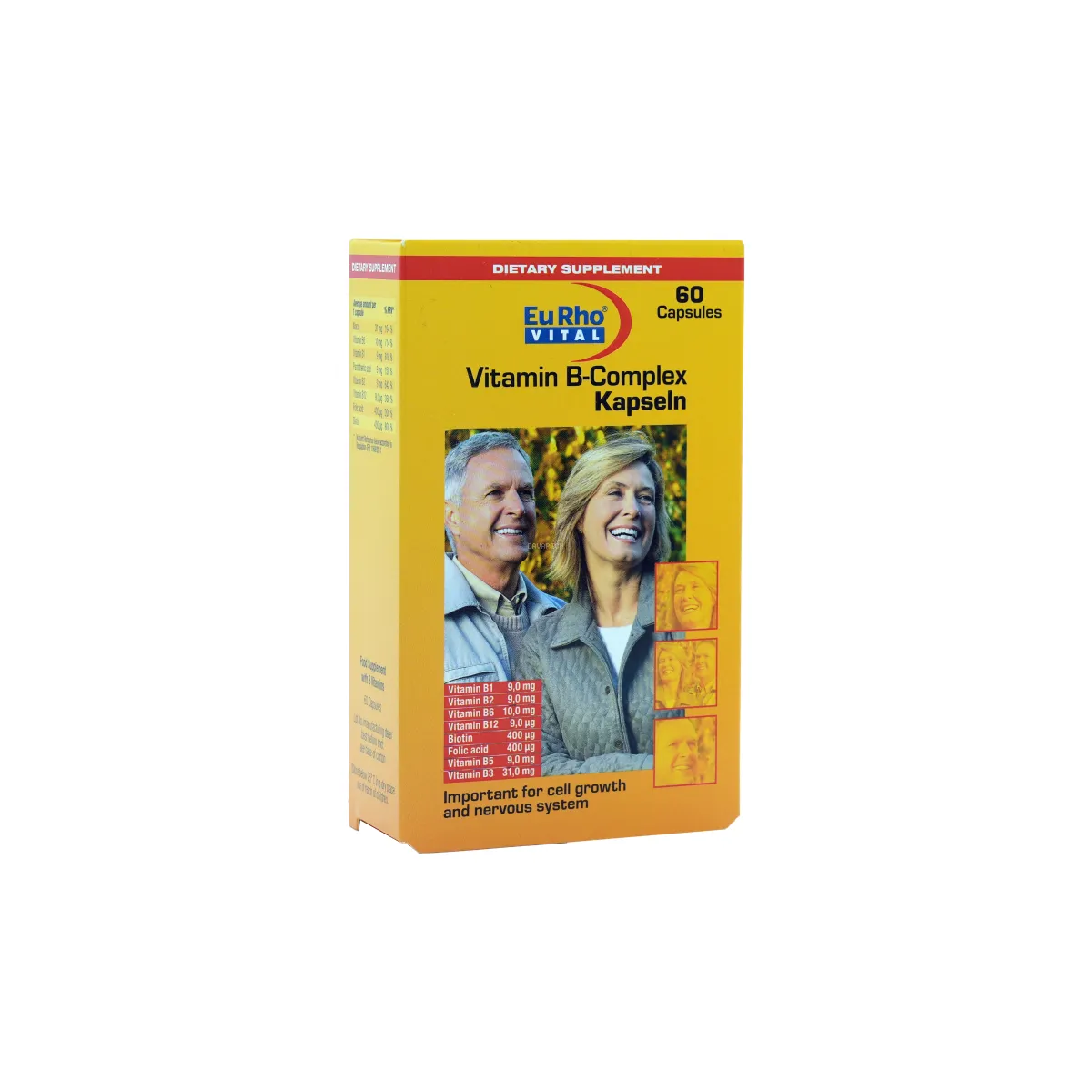 کپسول ویتامین ب کمپلکس یوروویتال