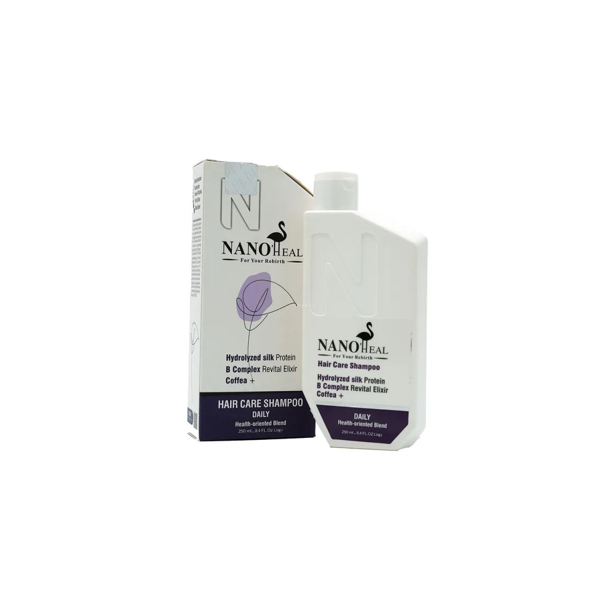 شامپو تقویت کننده روزانه نانوهیل مناسب انواع مو