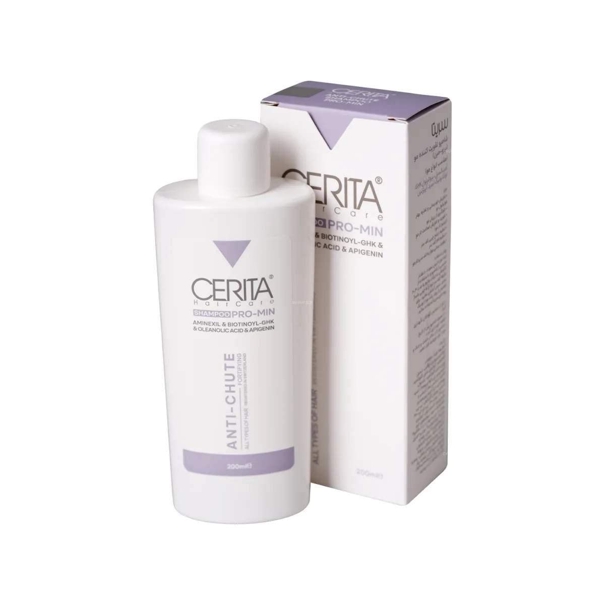 شامپو تقویت کننده سریتا مناسب انواع مو 200 میلی لیتر