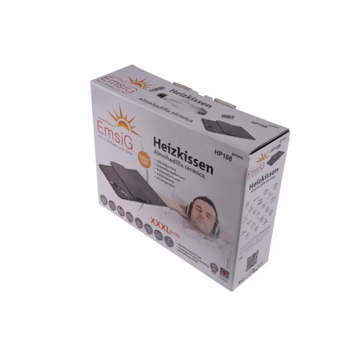 تشک برقی گرمایی امسیگ مدل HP108 رنگ خاکستری