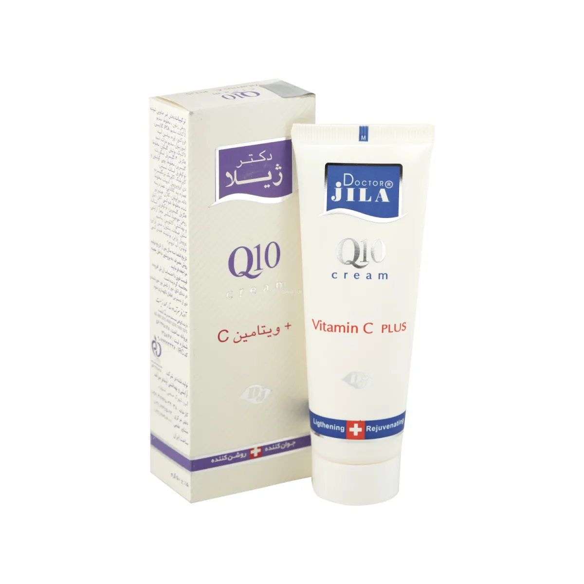 کرم جوان کننده Q10 دکتر ژیلا حاوی ویتامین C
