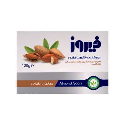 صابون نرم کننده فیروز حاوی عصاره بادام شیرین