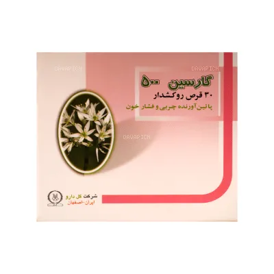 قرص گارسین گل دارو 500 میلی گرم