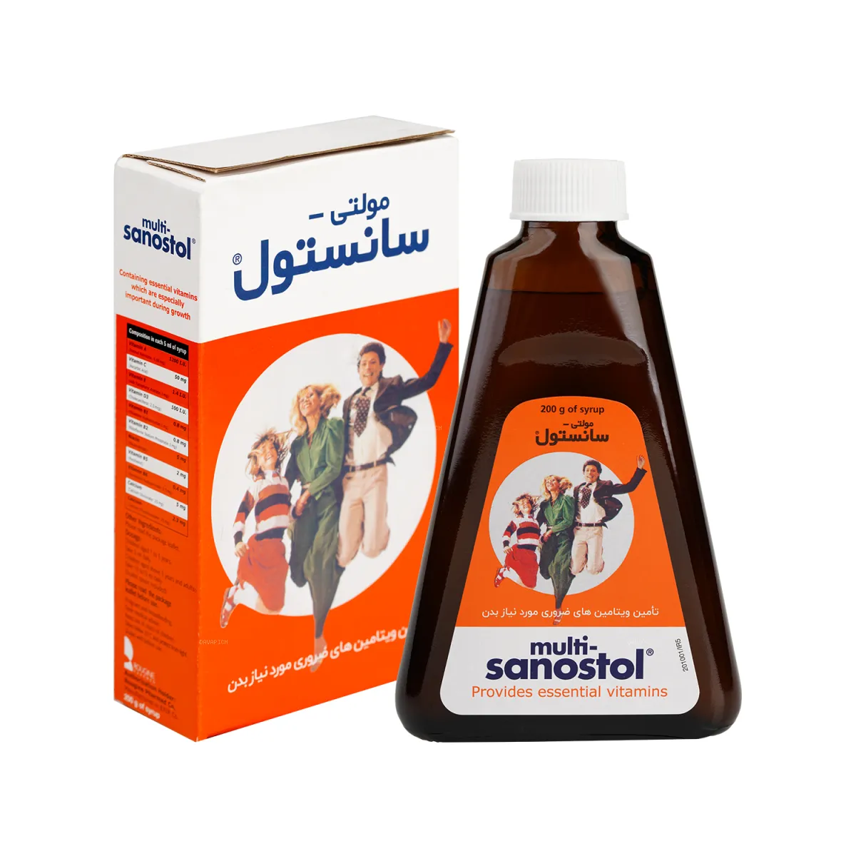  شربت مولتی سانستول