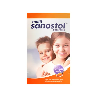 شربت مولتی ویتامین بدون قند سانستول