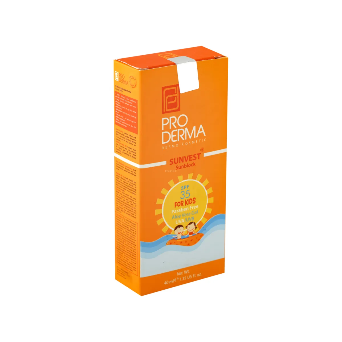 کرم ضد آفتاب SPF35 کودک پرودرما
