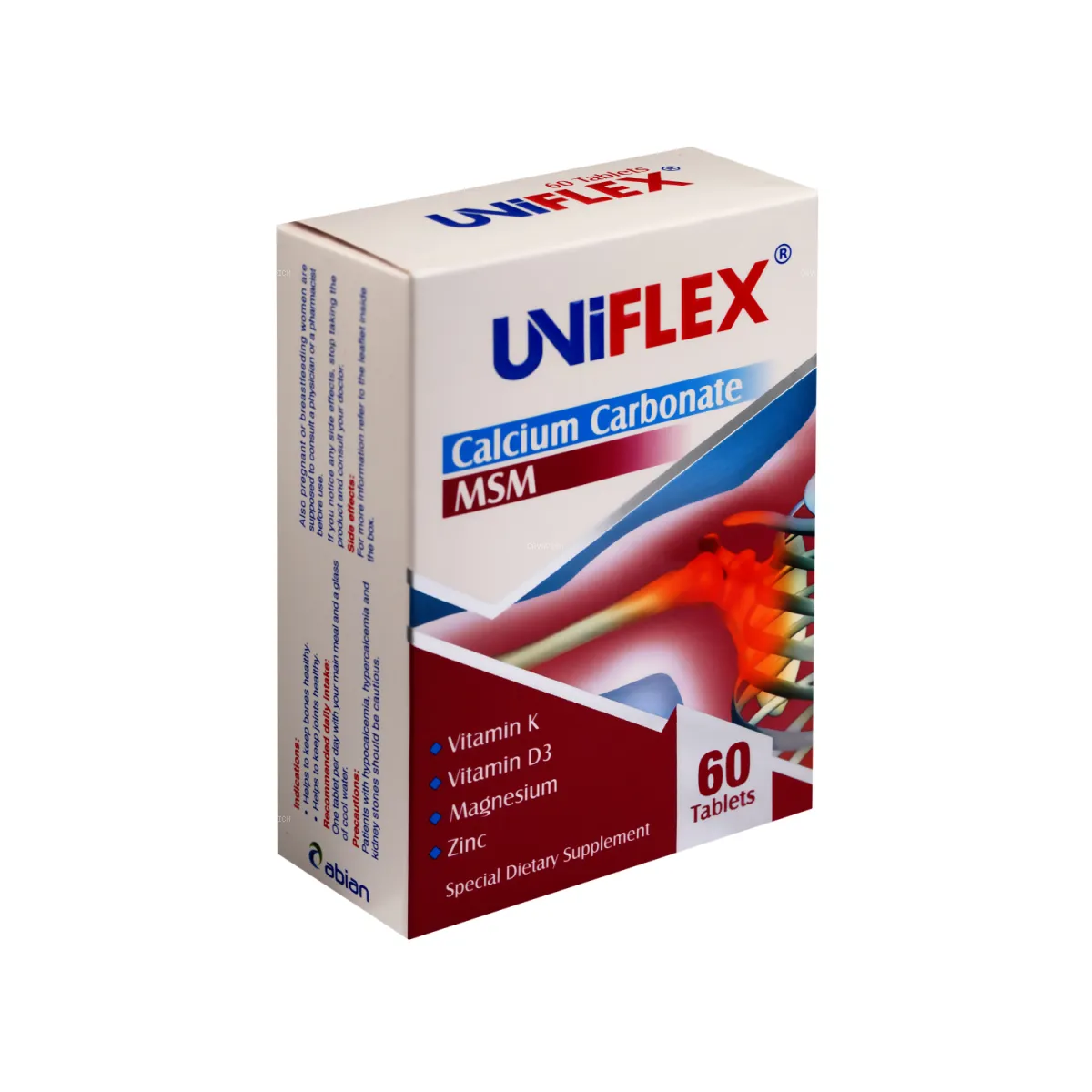 قرص یونی فلکس ابیان دارو 