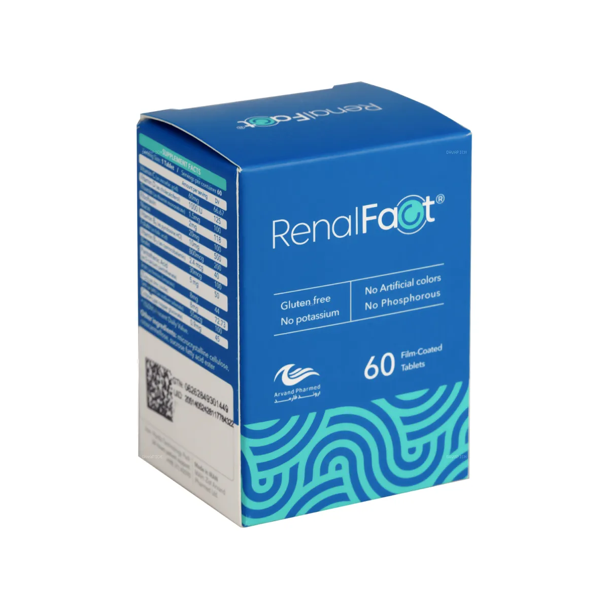 قرص رنال فکت اروند فارمد