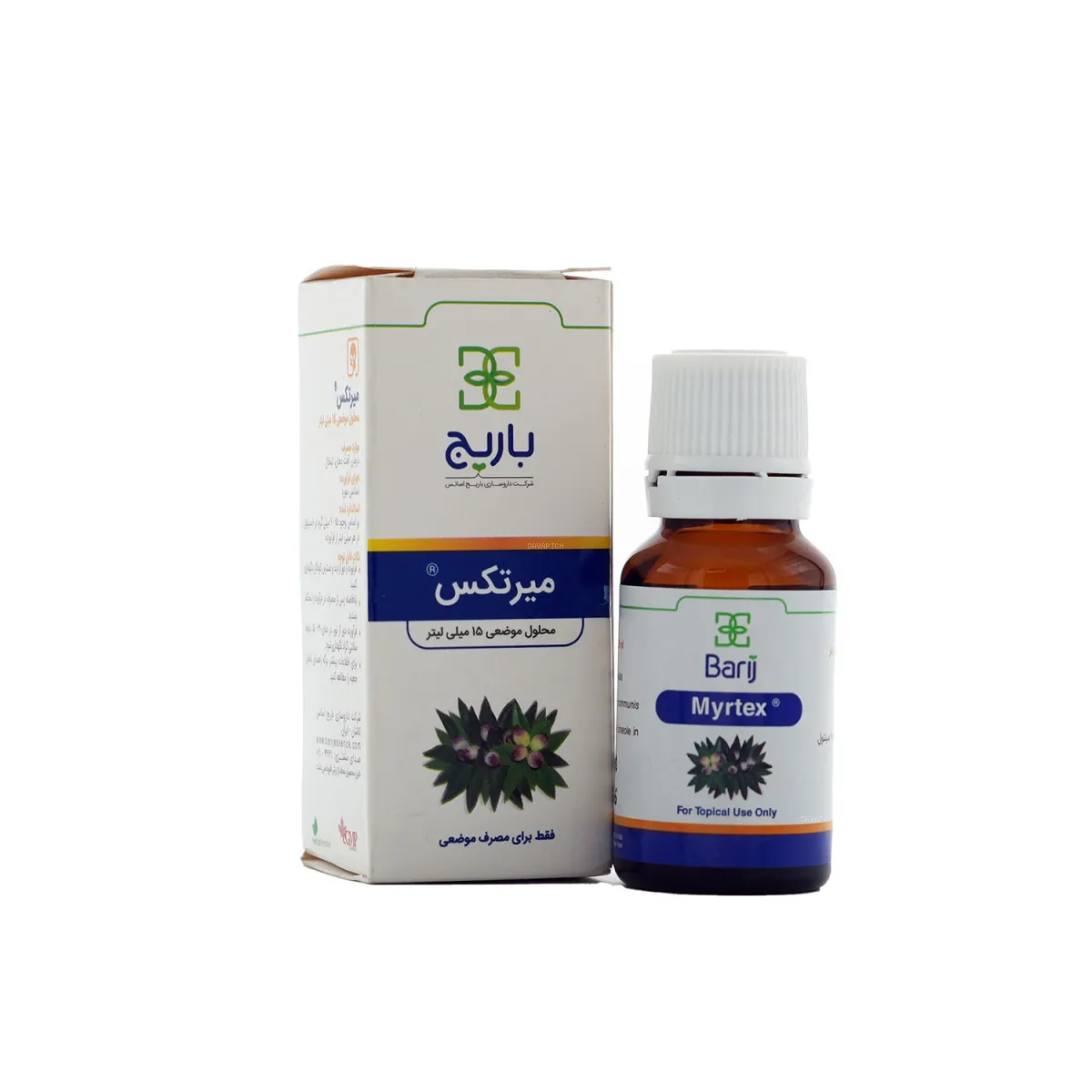 محلول موضعی میرتکس باریج اسانس