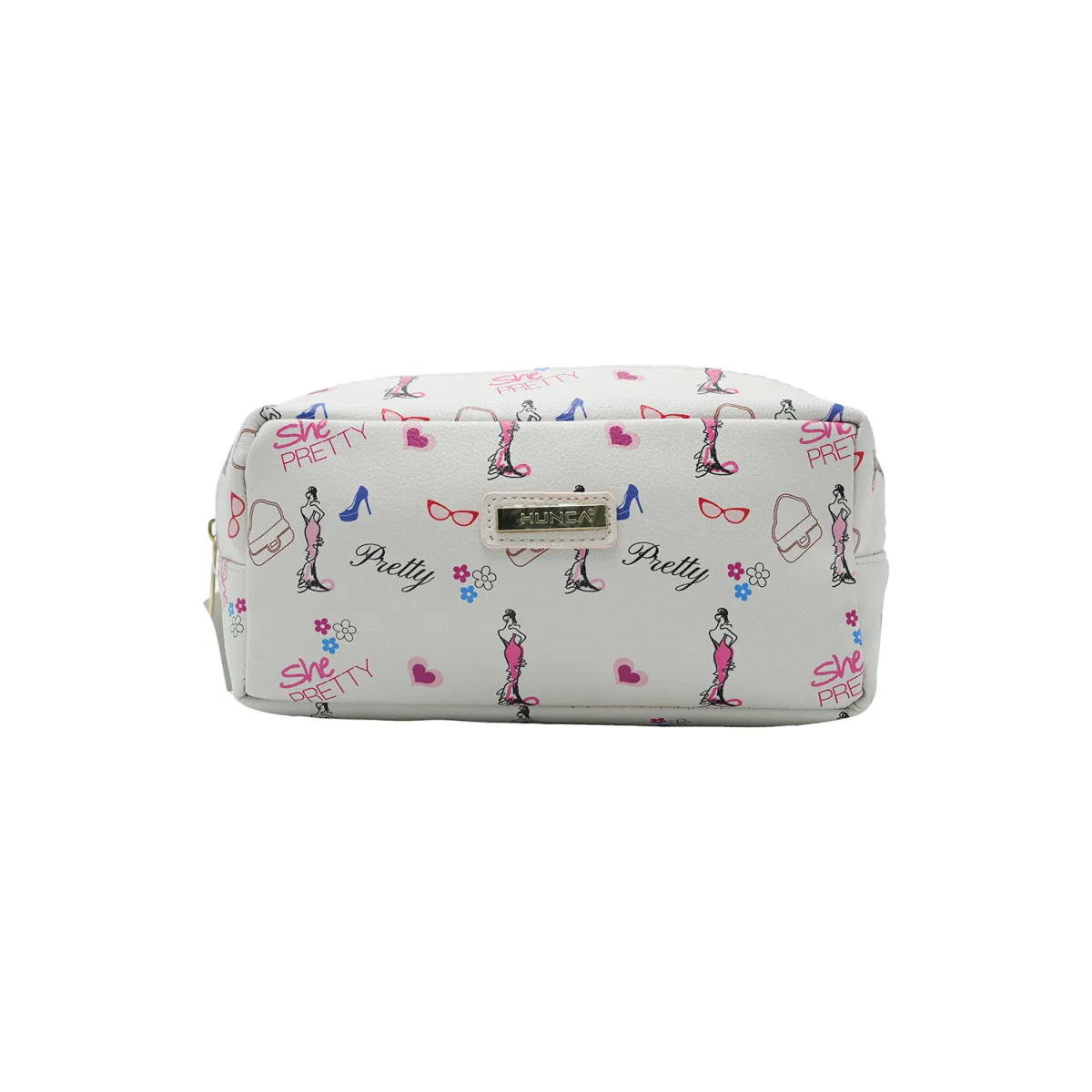 کیف لوازم آرایش هونکا طرح She Pretty