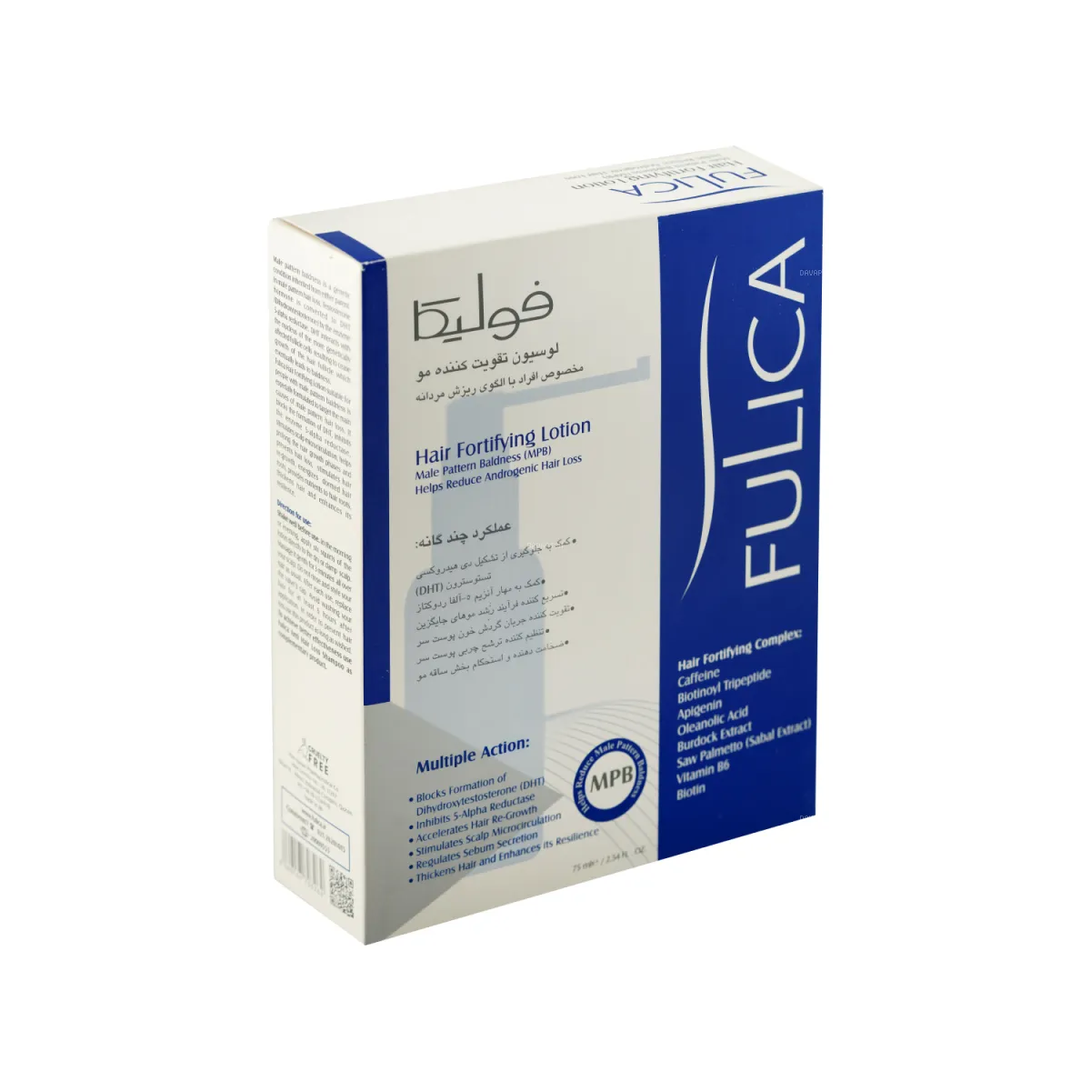 لوسیون تقویت کننده مو فولیکا مناسب آقایان