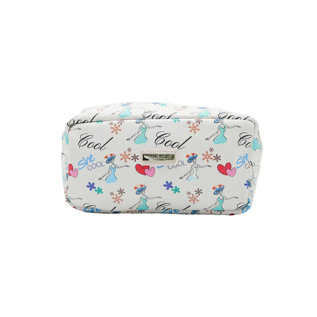 کیف لوازم آرایش هونکا طرح She Cool
