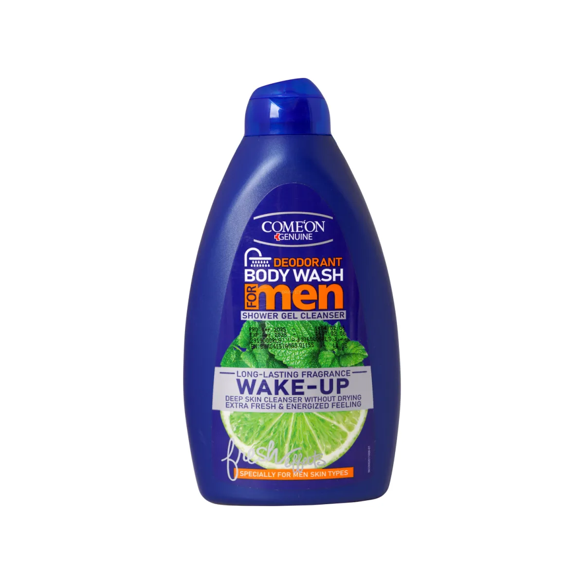 شامپو بدن کامان مدل Wake Up مناسب آقایان 510 میلی لیتر