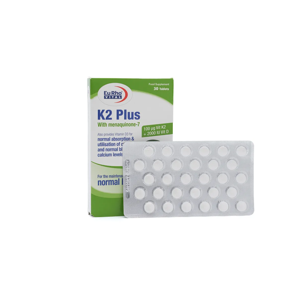 قرص K2 پلاس یوروویتال