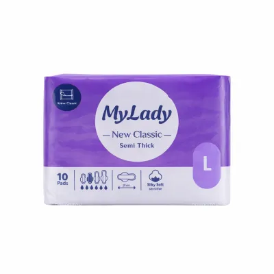 نوار بهداشتی نیمه ضخیم نیو کلاسیک مای لیدی سایز بزرگ