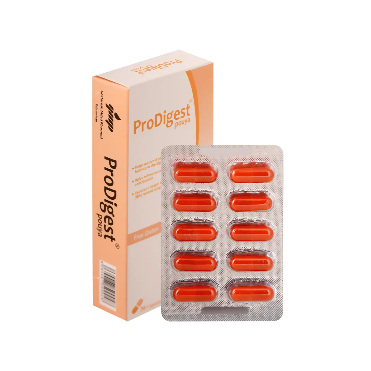 قرص پرودایجست گسترش میلاد فارمد