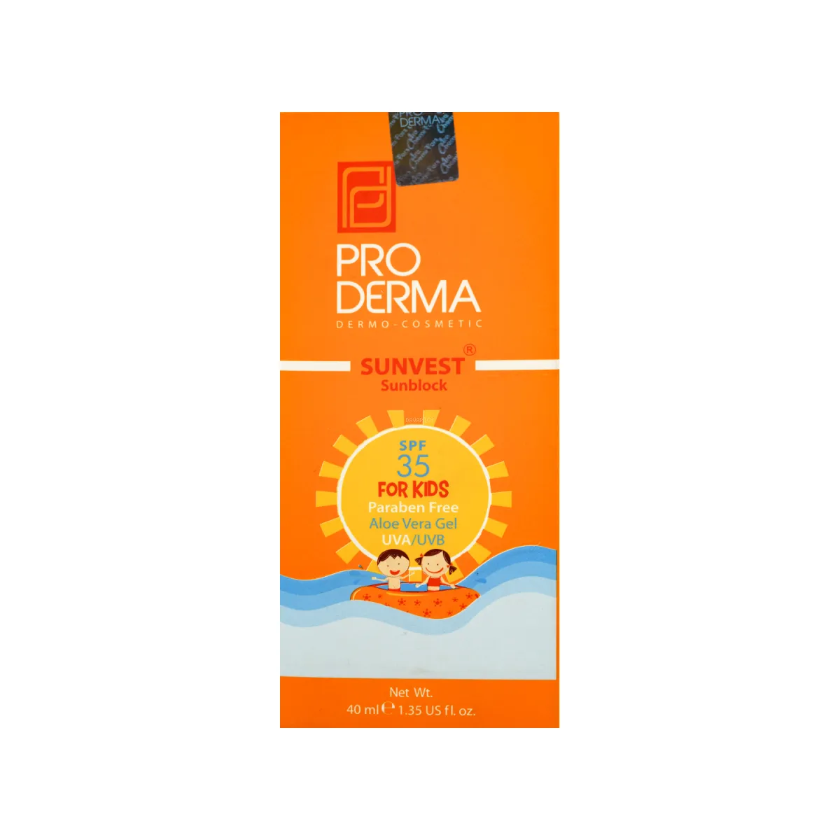 کرم ضد آفتاب SPF35 کودک پرودرما